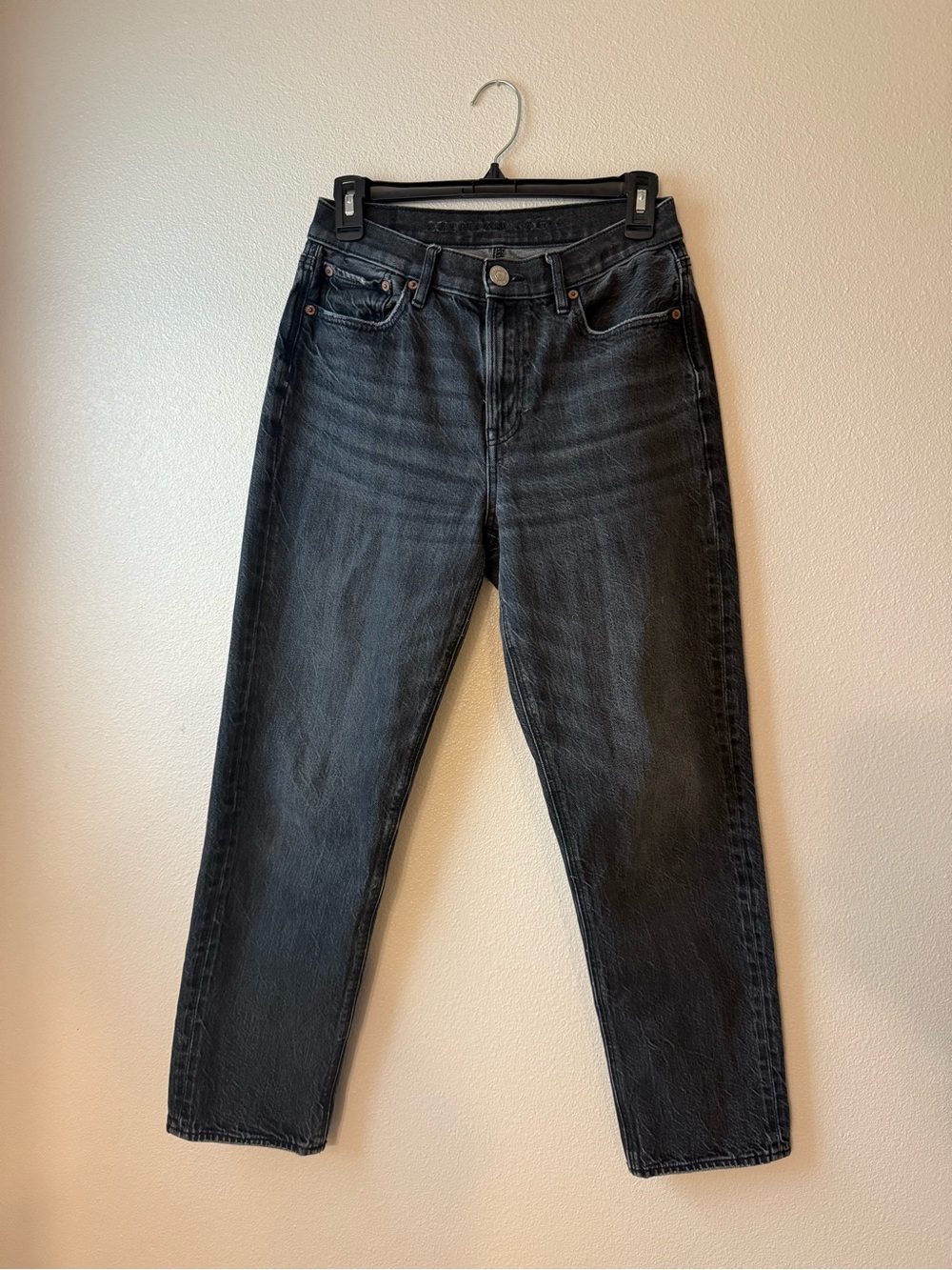 American Eagle Outfitters Black Washed Jeans